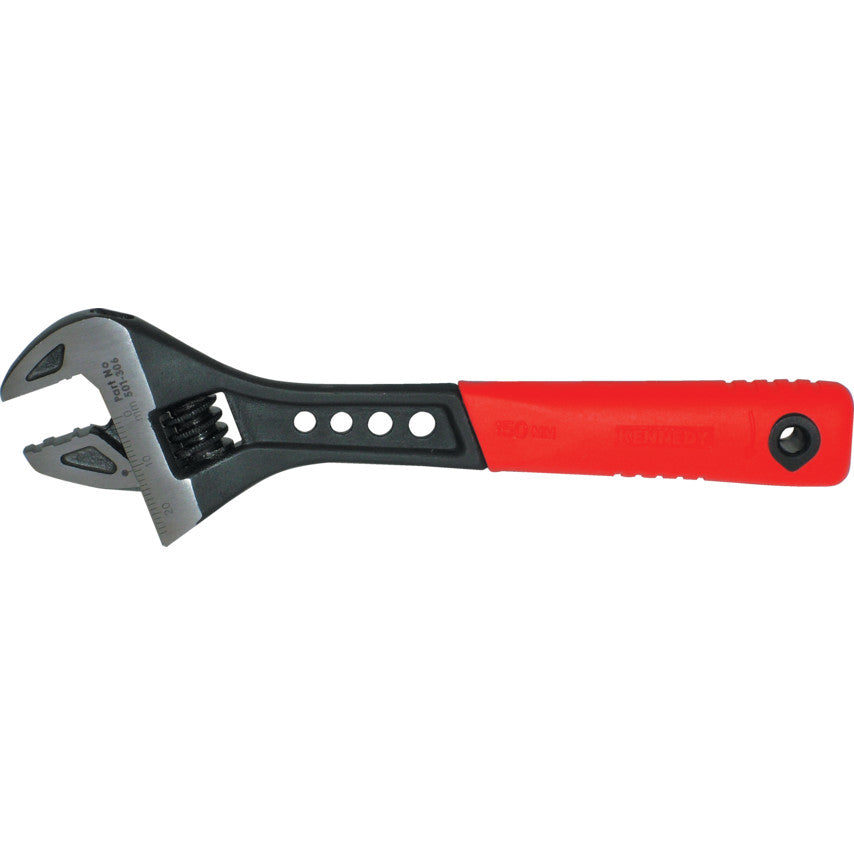 150mm/6" SOFT GRIP PHOSPHATEADJUSTABLE WRENCH