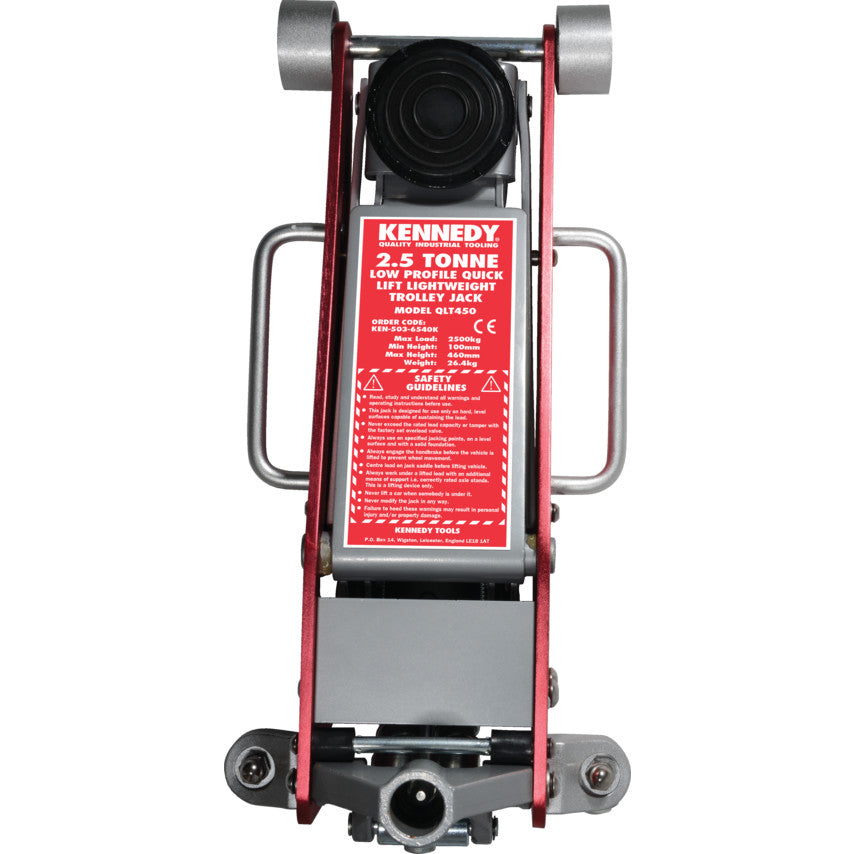 2.5 ตัน LOW PROFILE QUICK LIFTL/W TROLLEY JACK