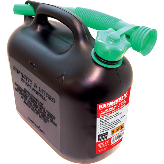 5LTR DIESEL FUEL CONTAINER -BLACK