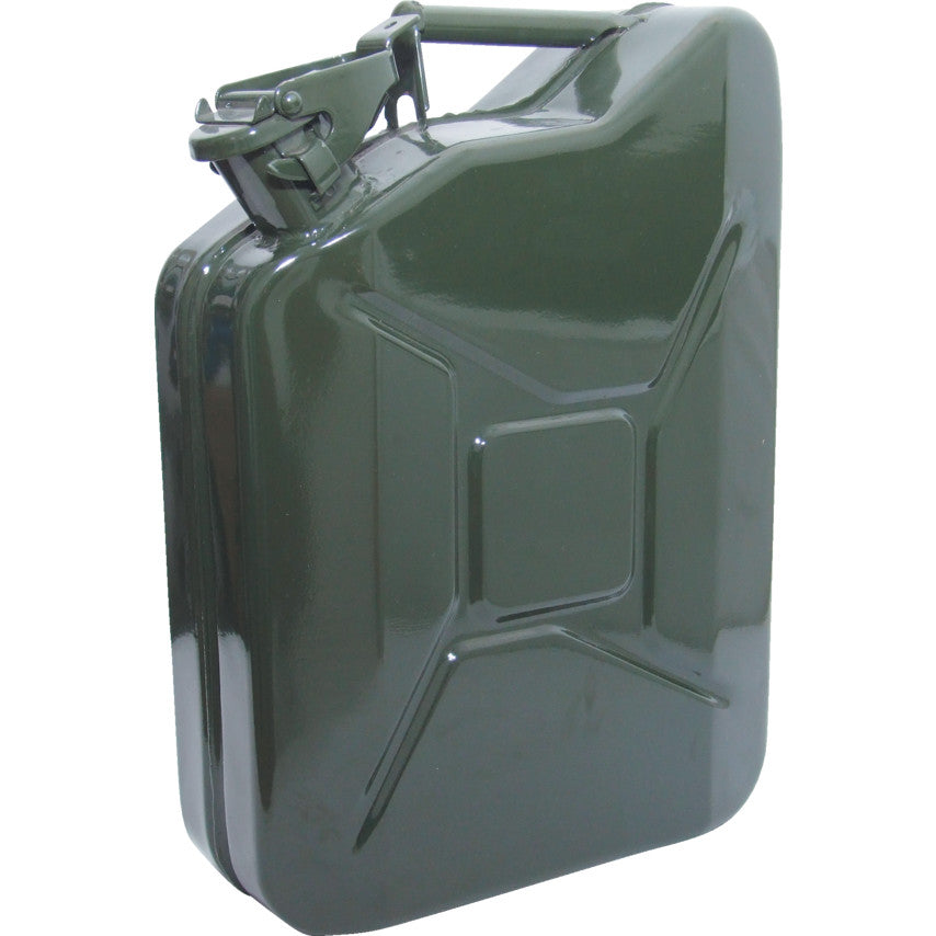 10LTR HEAVY DUTY STEEL JERRY CAN(GREEN)