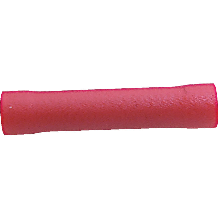 BUTT CONNECTOR RED (PK-100)