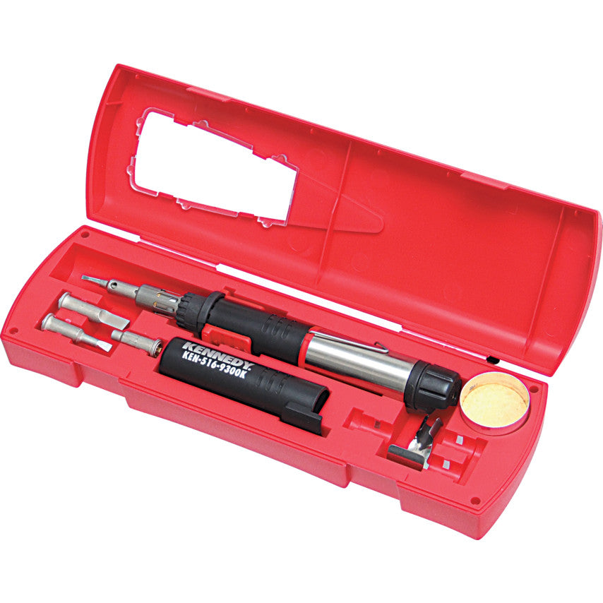 125BW BUTANE SOLDERING IRON KIT 8-PCE