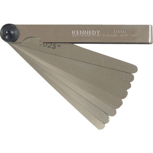 4 นิ้ว 10 BLADE IMPERIAL FEELER GAUGE