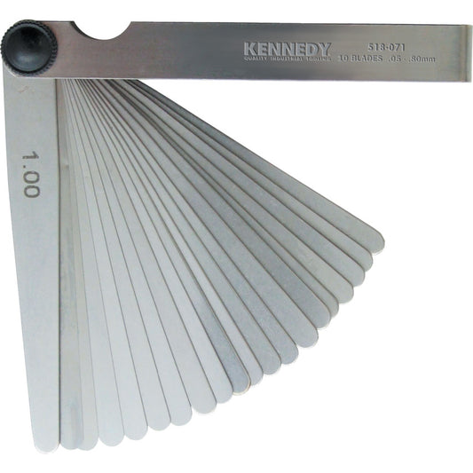 4 นิ้ว 10 BLADE METRIC FEELER GAUGE