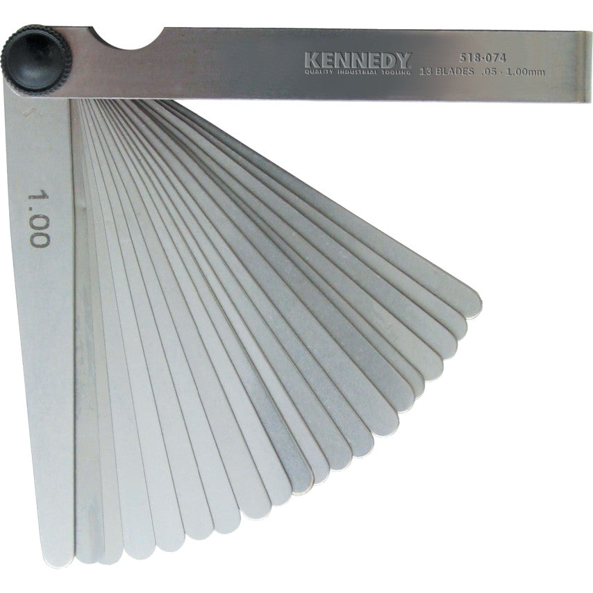 4 นิ้ว 13 BLADE METRIC FEELER GAUGE