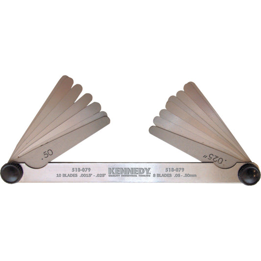 3 นิ้ว 18 BLADE มิล /INCH FEELER GAUGE