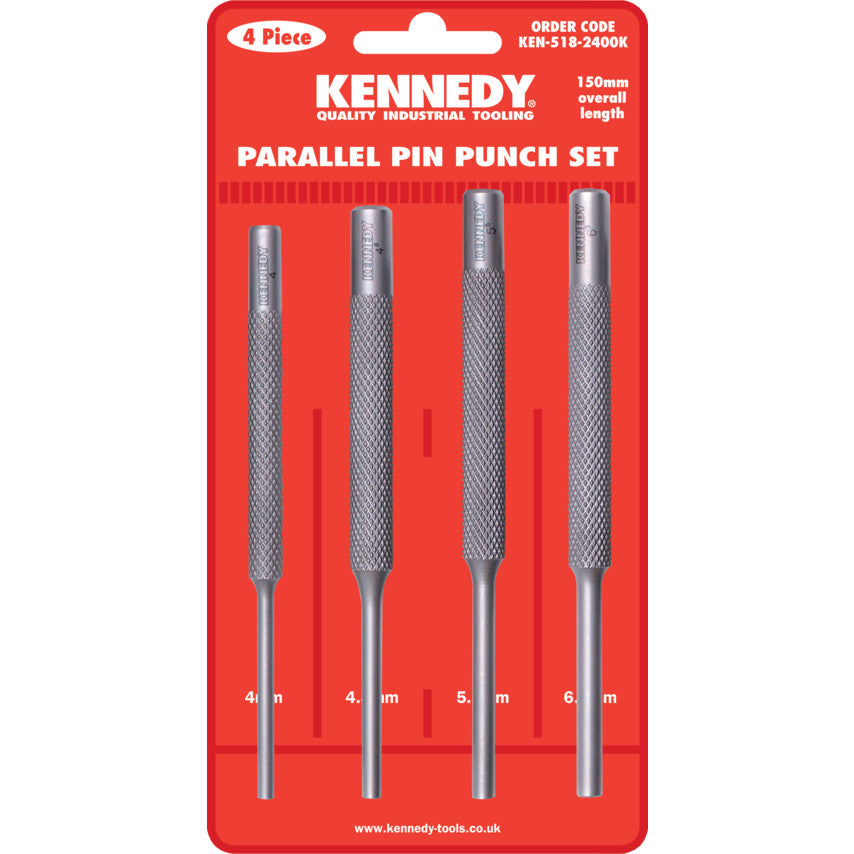 PARALLEL PIN PUNCH LONG SERIESSET OF 4