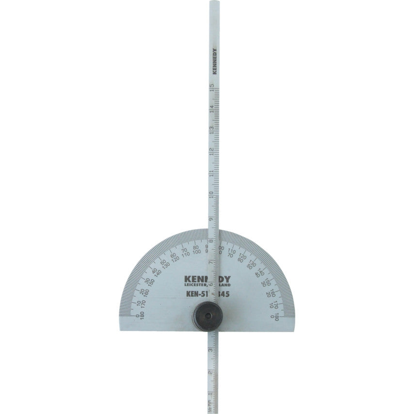 6 นิ้ว /150 มิล PROTRACTOR TYPEDEPTH GAUGE