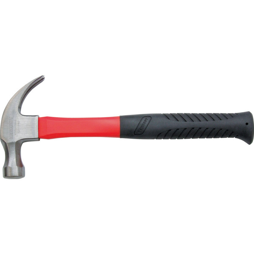 20oz CURVED CLAW HAMMER,FIBREGLASS HANDLE