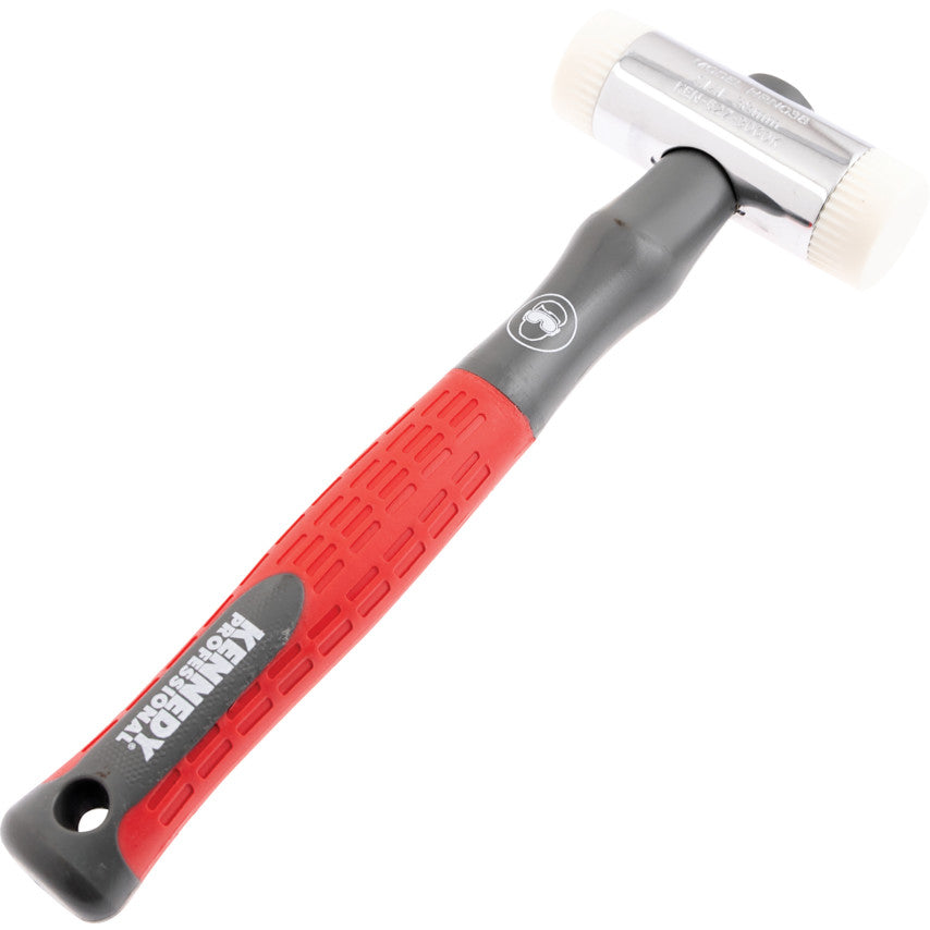 38mm DIAMETER HARD NYLON HAMMER(POLYPROPYLENE HANDLE)