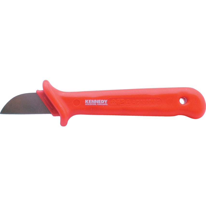 180mm INSULATED CABLE KNIFE STR.BLADE