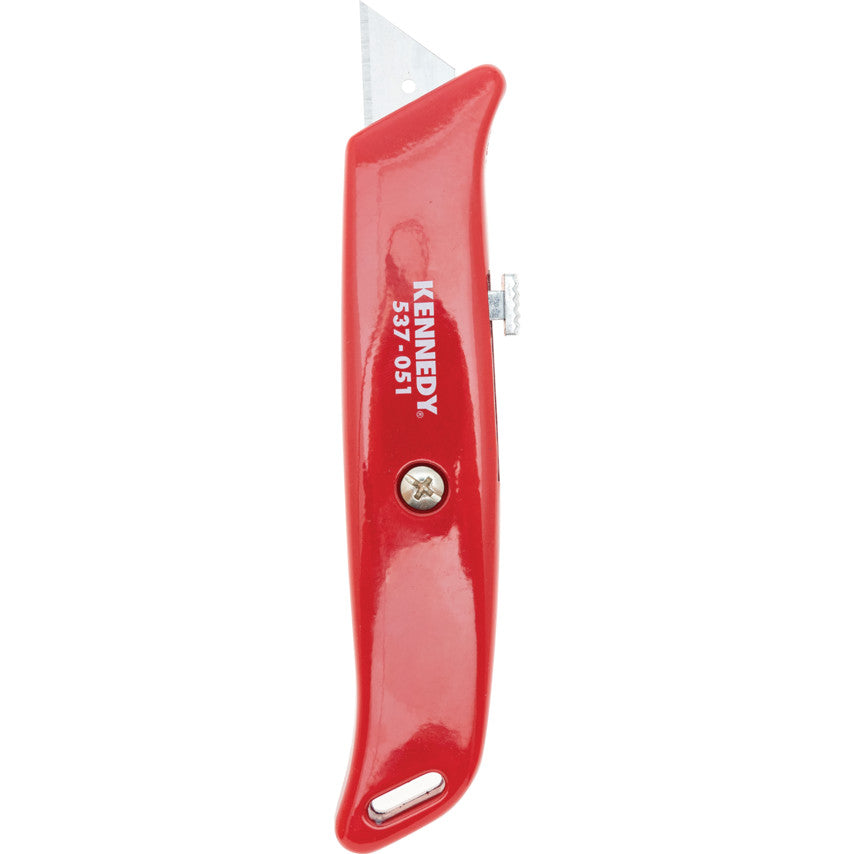 CONTOURED GRIP RETRACTABLE TRIMMING KNIFE