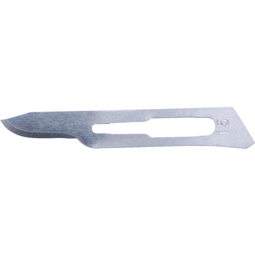 No.15 CARBON STEEL SURGICAL BLADE(PK-100)