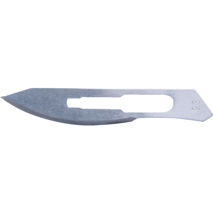 No.23 CARBON STEEL SURGICAL BLADE(PK-100)