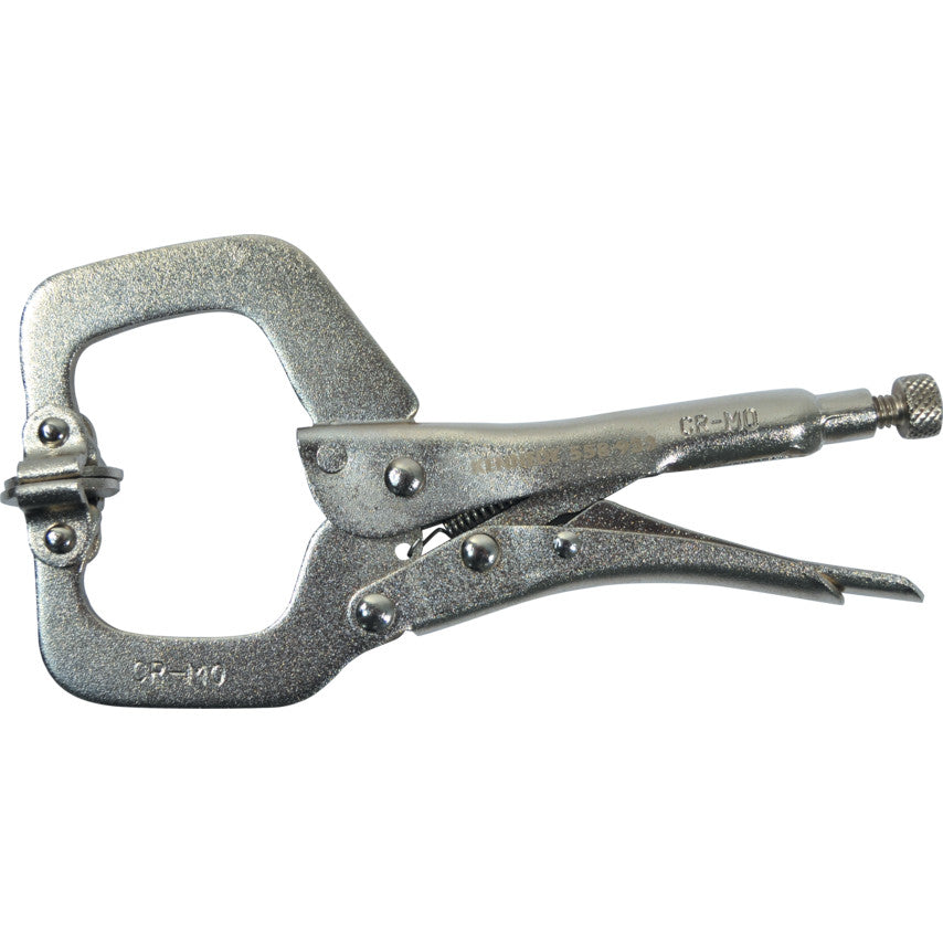 0-50mm LOCKING C-CLAMP WITHSWIVEL TIPS