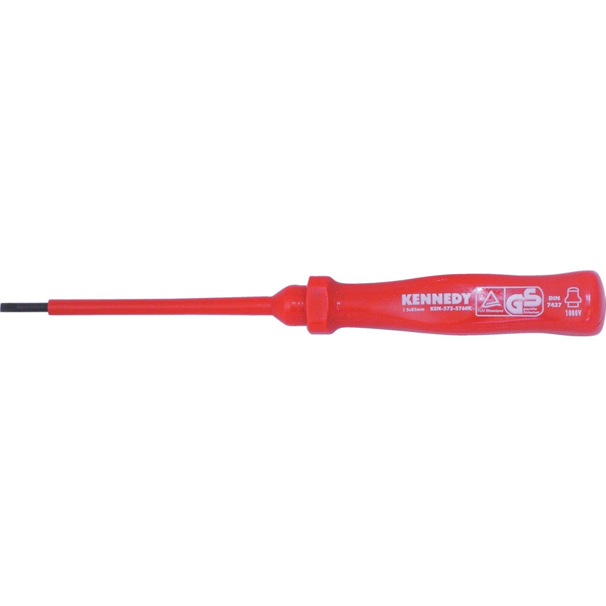 2.5x85mm FLAT PARALLEL INSULATEDVDE SCREWDRIVER