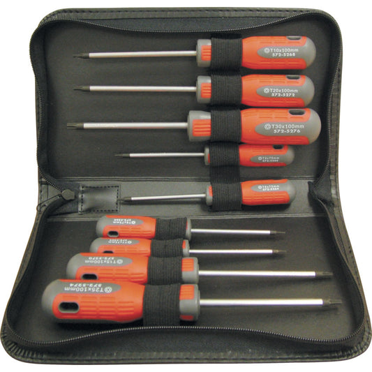 9-PCE TORX PRO-TORQ SCREWDRIVER SET