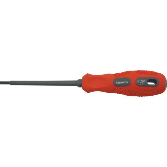 4.0x100mm FLAT PARALLEL VDE DUALGRIP SCREWDRIVER