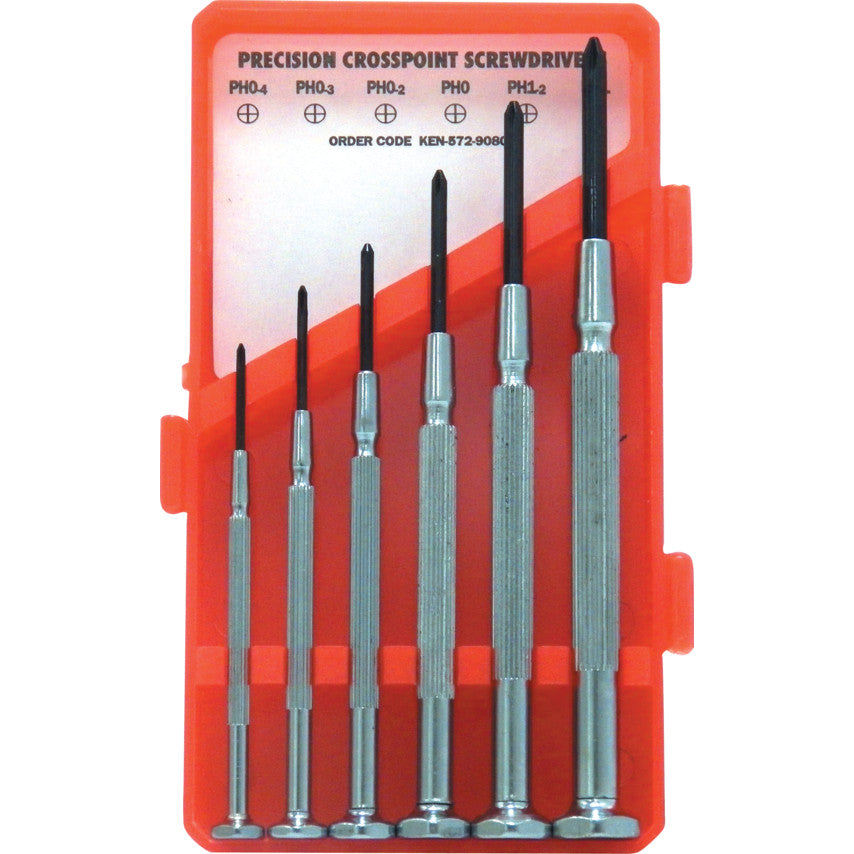 6-PCE PRECISION SCREWDRIVER & TOOL SET