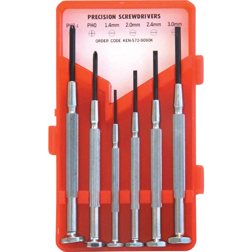 6-PCE PRECISION SCREWDRIVER & TOOL SET