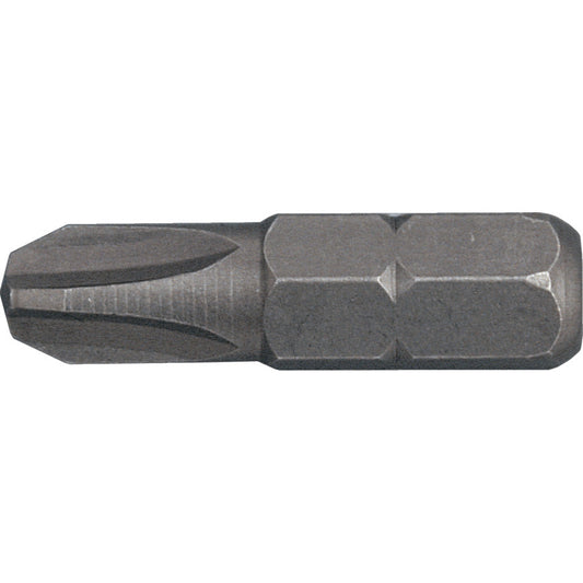 No.1 CROSS/PT S/DRIVER BIT 1/4"HEX L/S