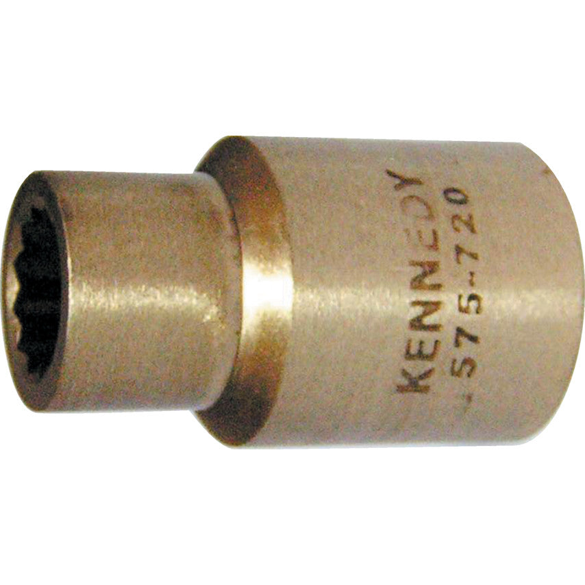 12mm SPARK RESISTANT SOCKET 1/2"SQ. DR Al-Br