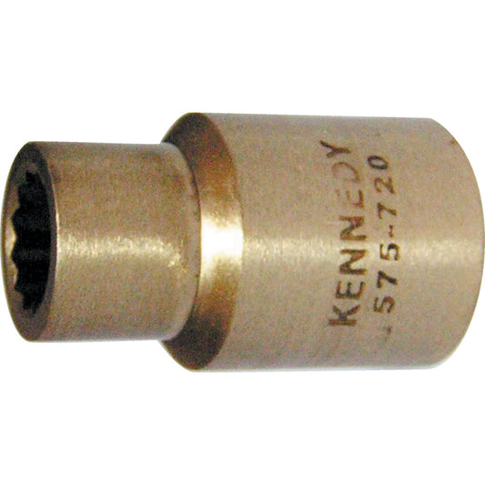 30mm SPARK RESISTANT SOCKET 1/2"SQ. DR Al-Br