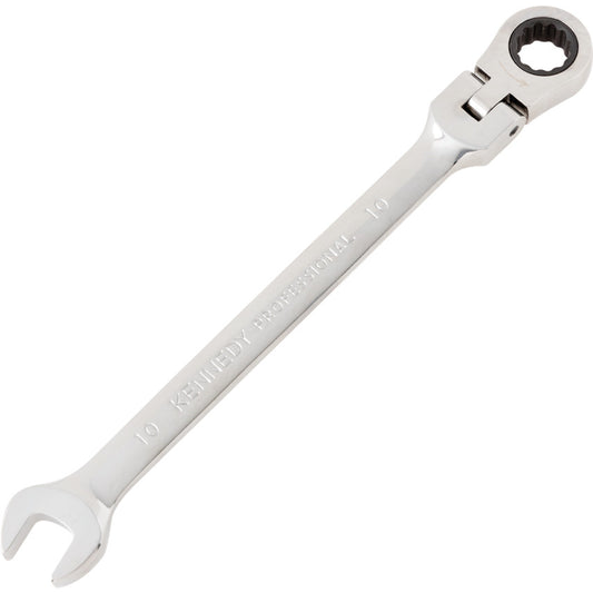 10mm FLEX HEAD RATCHET WRENCH