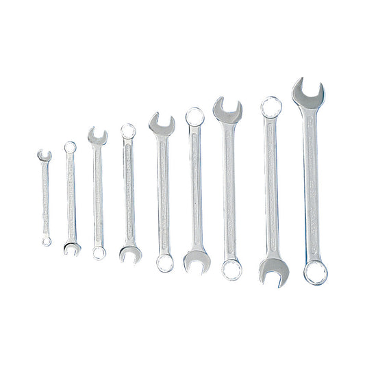 1/4-3/4"AF CV COMBINATION SPANNER SET 9PC