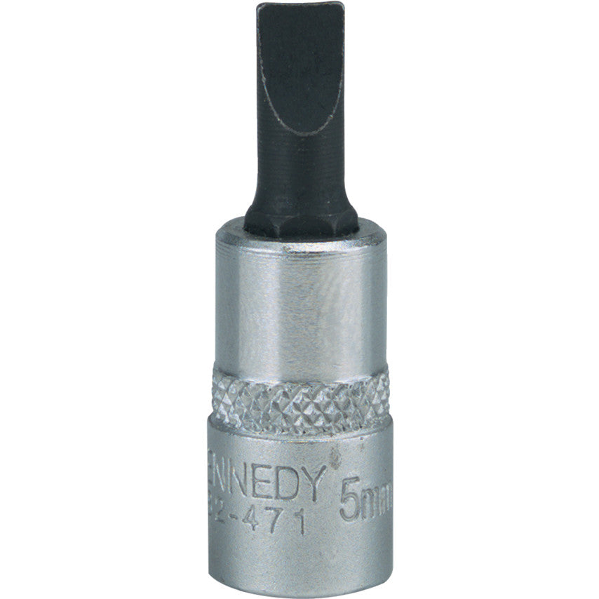 ลูกบล็อกเดือยโผล่ 5.5 มิล SLOTTED SCREWDRIVER BIT 1/4 นิ้ว รหัส KEN5824710K