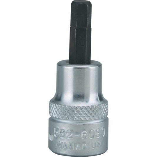 7/32" HEX SOCKET BIT 3/8" SQ DR