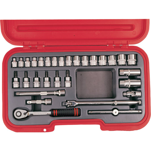 METRIC 30PC 3/8" SQ DR SOCKET SET