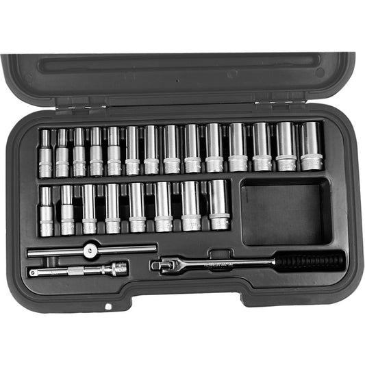 MM/AF 25PCE 3/8" SQ DR DEEPSOCKET SET