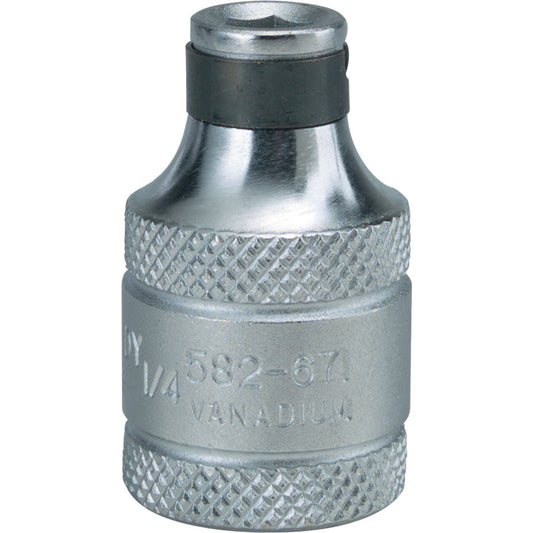 3/8" SQ DR x 1/4" HEX BIT COUPLER