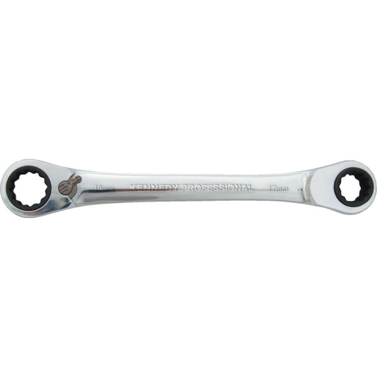 4-IN-1 RATCHET RING REV.SPANNER 9,11,14,15mm