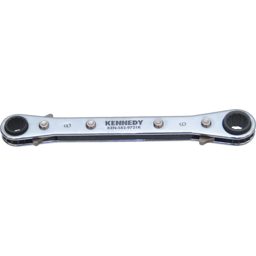 8mmx9mm STRAIGHT RATCHETRING WRENCH