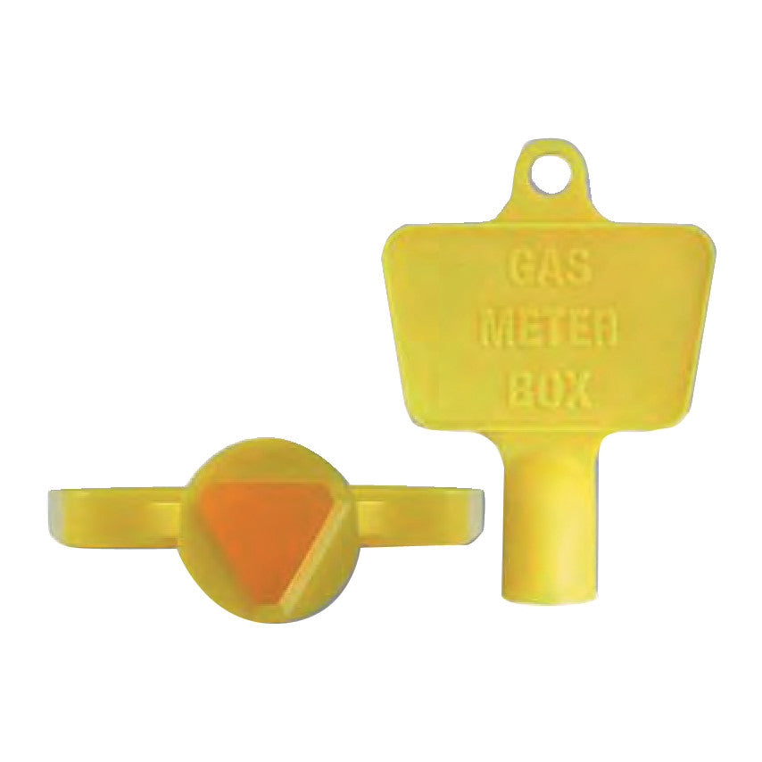 PLASTIC ELECTRICITY METER BOX KEY BLUE