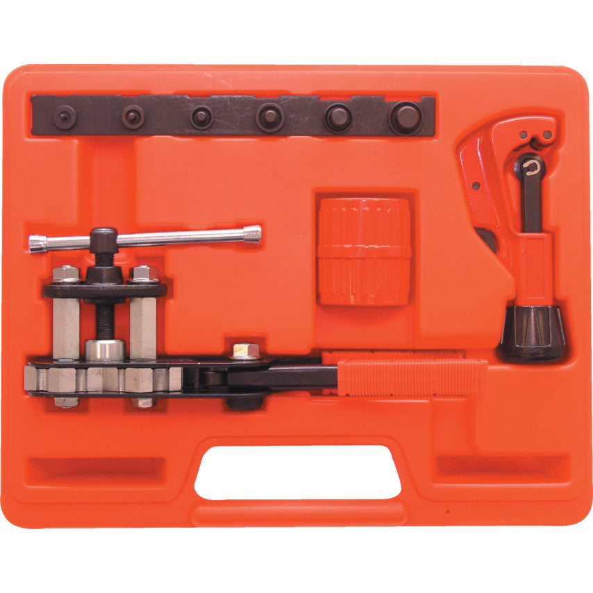 COMPACT FLARING TOOL WITHCUTTER/DEBURRER (SET)