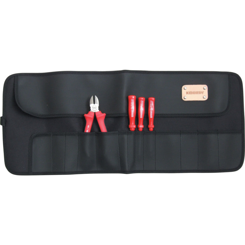 WATERPROOF 14 ASSORTED POCKET TOOL ROLL