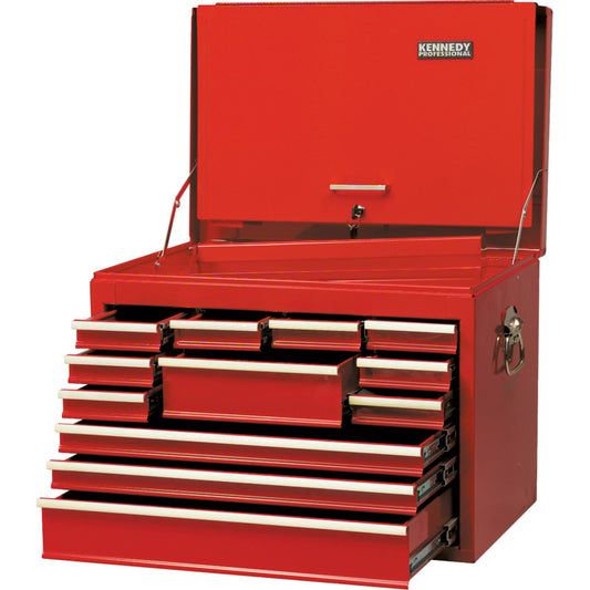 RED 12-DRAWER EXTRA DEEPTOOL CHEST