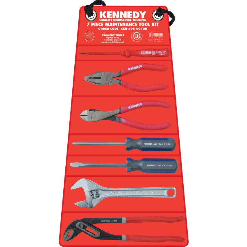 MAINTENANCE TOOL KIT 7 PIECES