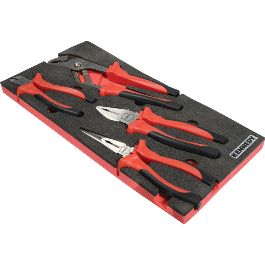 4PCS PRO-TORQ PLIERS WITH FOAMT0691