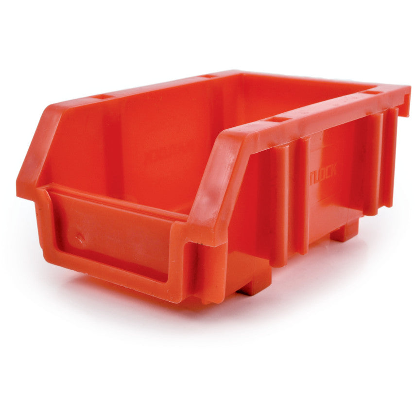 MTL0 PLASTIC STORAGE BIN RED