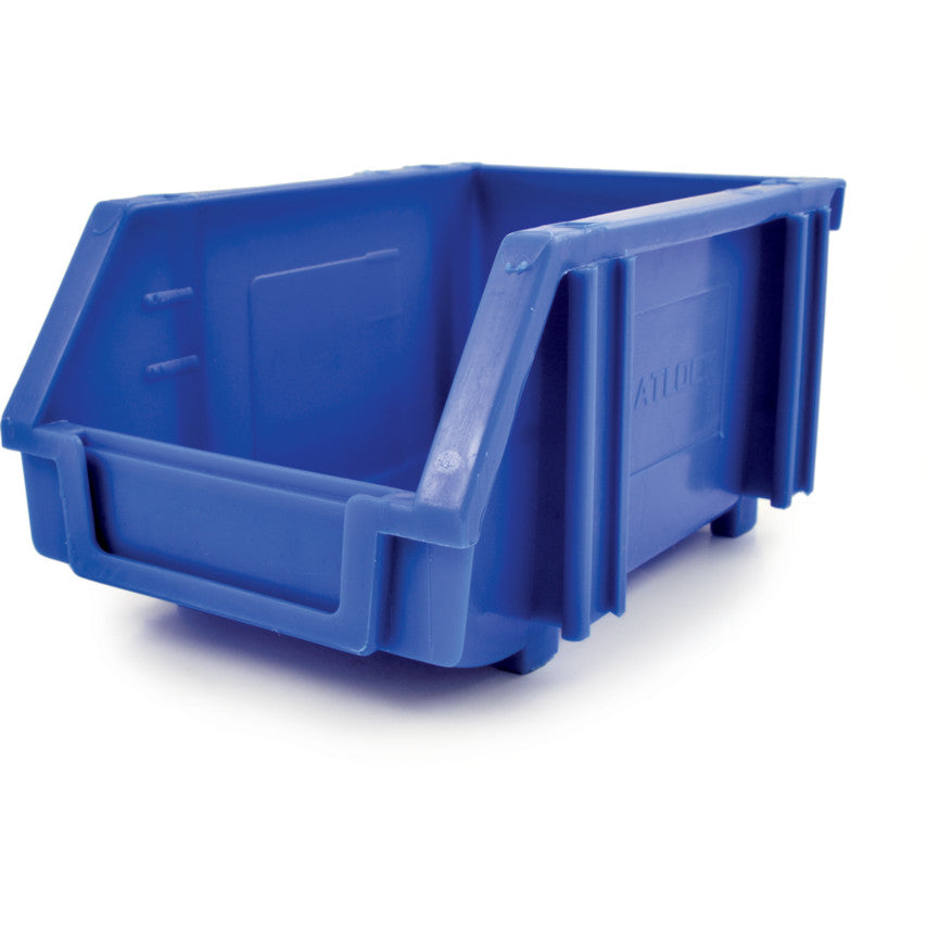 MTL1 PLASTIC STORAGE BIN BLUE