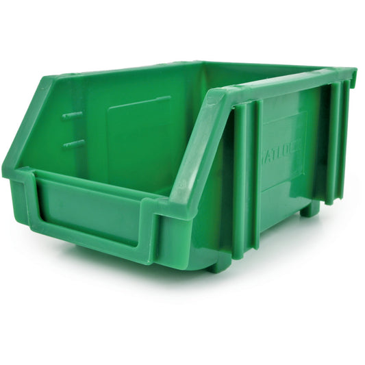 MTL1 PLASTIC STORAGE BIN GREEN