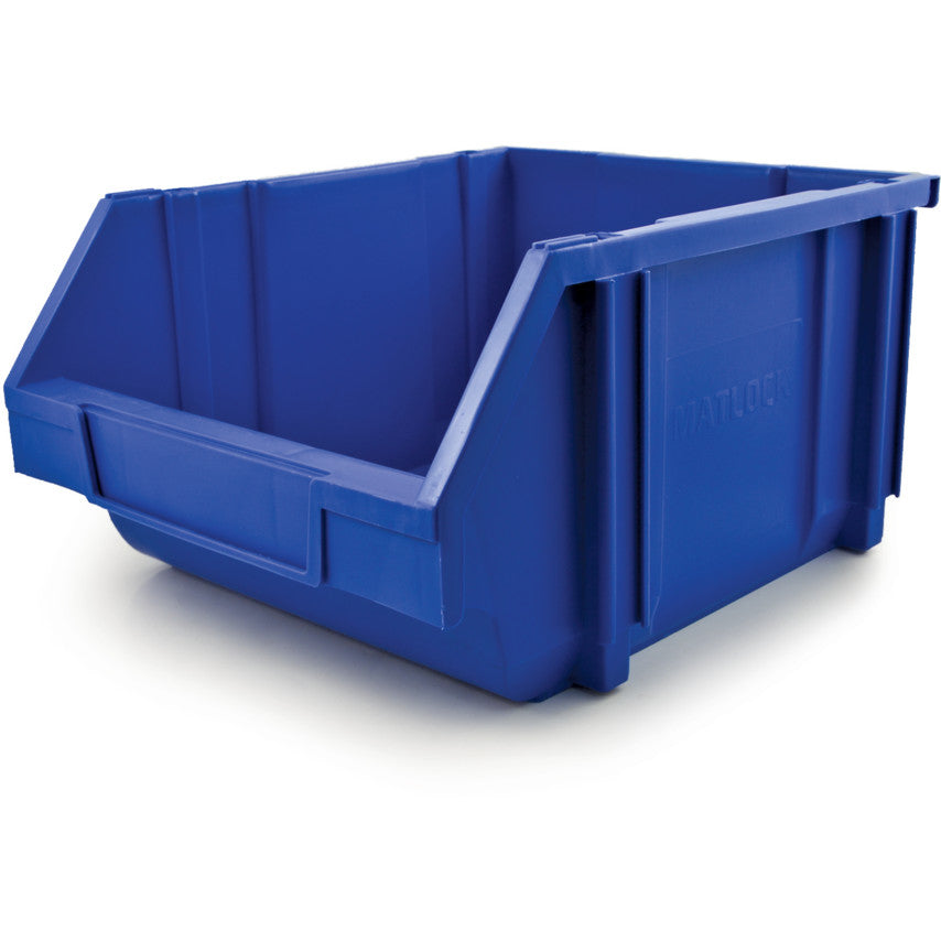 MTL3A PLASTIC STORAGE BIN BLUE