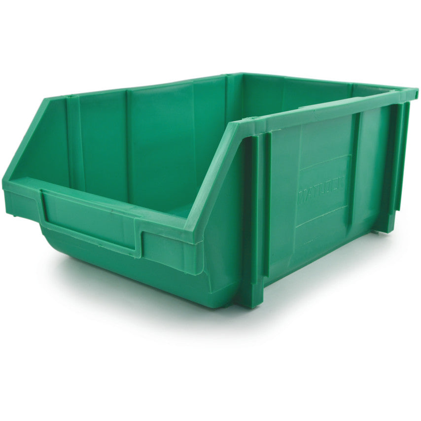 MTL4 PLASTIC STORAGE BIN GREEN