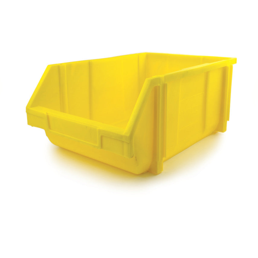 MTL4 PLASTIC STORAGE BIN YELLOW