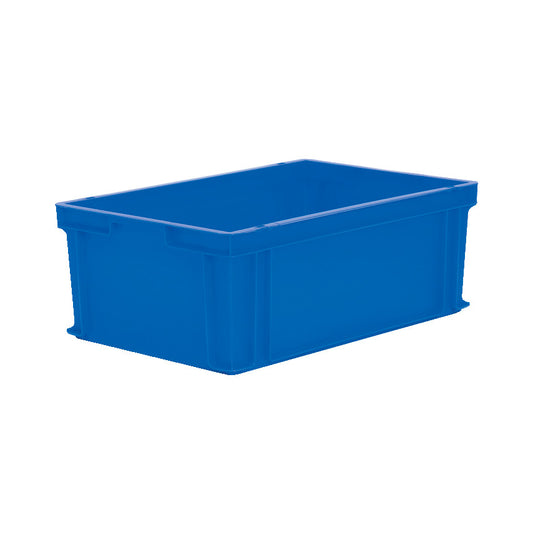 600x400x220mm EURO CONTAINER BLUE