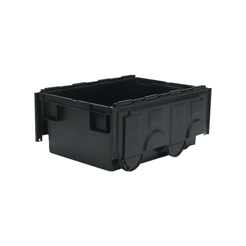 49.5LTR HD EURO NESTING BIN BLACKC/W LID